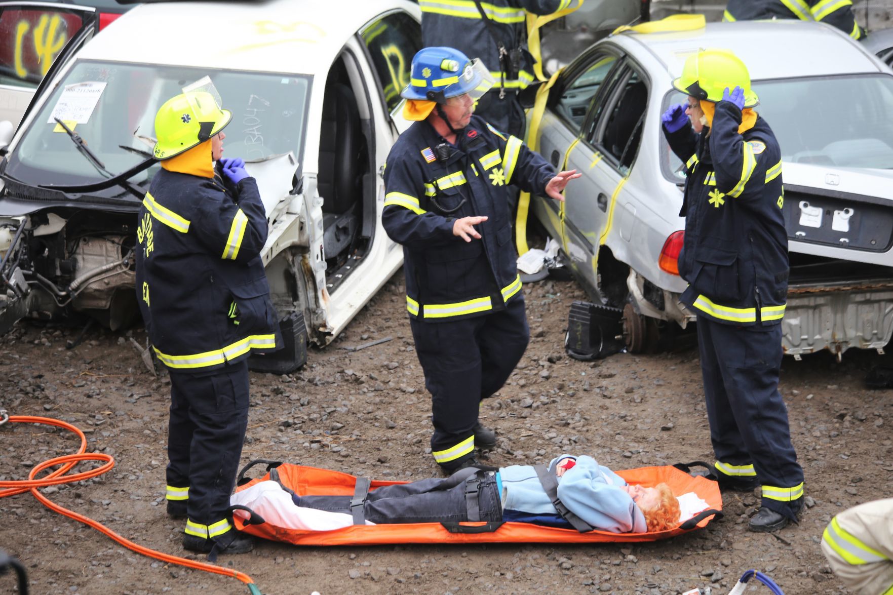 Mass casualty drill in Queensbury
